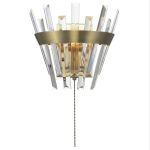 Citilux Вестерос CL307313 Бра хрустальное с выключателем Бронза