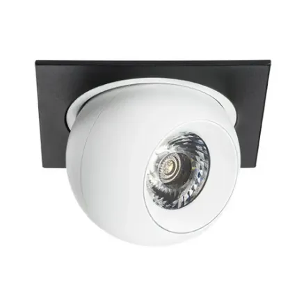 i51764 Светильник INTERO LED 9W 850LM 24G ЧЕРНЫЙ/БЕЛЫЙ 4000K (217517+217064)