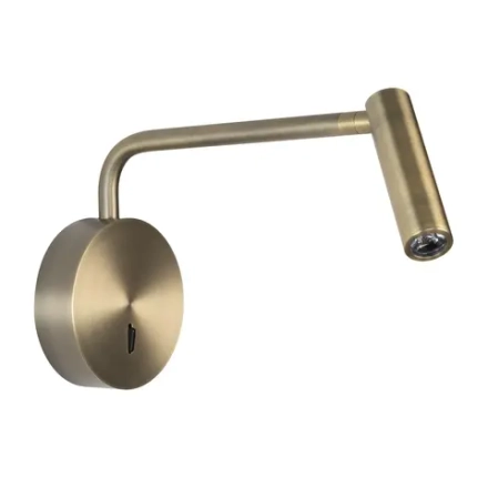 Светильник SP-VERDI-LONG-WALL-3W Warm3000 (BR, 20 deg, 230V) (Arlight, IP20 Металл, 3 года)