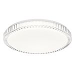 7673/ELN PALE SN 198 Светильник пластик/белый/прозрачный LED 76Вт 3000/4000/6000К D490 IP43 CCT ATIKO