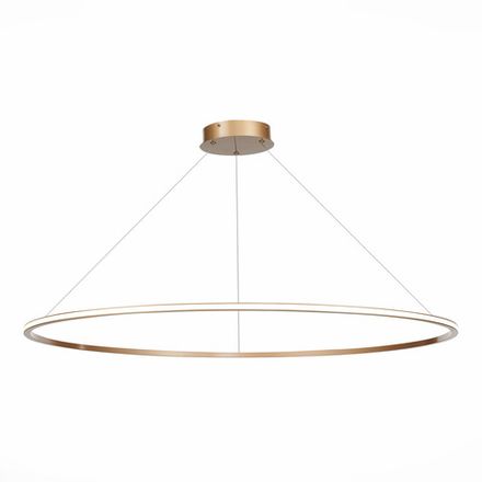 ST604.243.57 Светильник подвесной ST-Luce Золотистый/Белый LED 1*57W 4000K