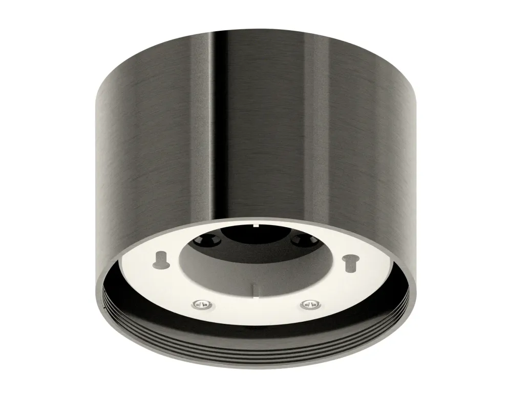 Корпус светильника накладной C8115 DCH черый хром D85*H60mm GX53 Корпус светильника накладной C8115 DCH черый хром D85*H60mm GX53