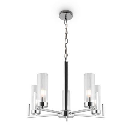 Подвесной светильник Adeline FR5214PL-05CH, E14х5. TM Maytoni