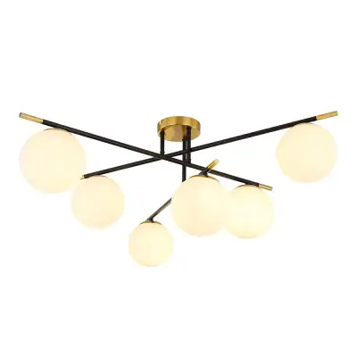 Потолочная люстра Arte Lamp ALCOR A2224PL-6BK, 6хE14