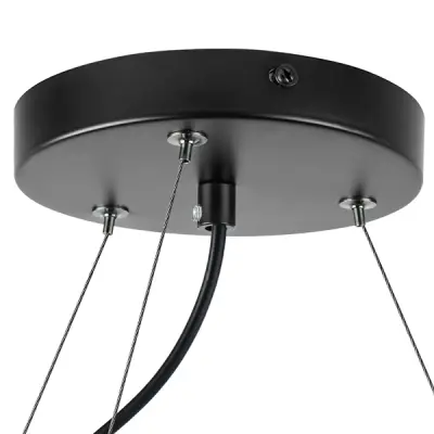 815360 Люстра CROCO 6х40W E14 ЧЕРНЫЙ МАТОВЫЙ/ЗОЛОТО Lightstar