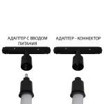 Подвес-держатель в шинопровод (трек) Expert Для гибкого неона Loop A492306