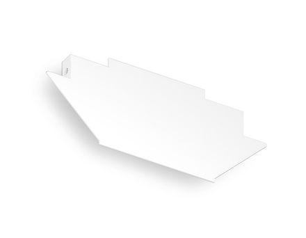 Заглушка для корпуса в натяжной потолок Standard 220V GL7203 WH белый 62*30*1.2 (2шт. в упаковке)