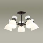 4534/5C COMFI LN21 240 черный Люстра потолочная E27 5*60W 220V WILMA