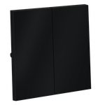 VLS000307 Клавиши для выключателя/переключателя двухклавишного, S70 (графит). (ТМ Maytoni)