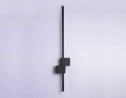 Светильник светодиодный настенный FL5213 SBK черный песок LED 4200K 21W 922*150*80