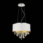 SL1350.503.04 Светильник подвесной ST-Luce Хром/Белый, Золотистый, Прозрачный E14 4*40W