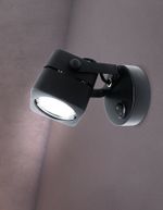 Накладной поворотный светильник с выключателем TA110 BK черный GU10 D80*130*D60