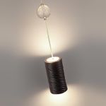 5451/18LB L-VISION ODL_EX26черный/никель/металл/керамика/хрусталь/акрил Подвес LED x 18W 2000К/3000K/4000K/переключ. RIVERA