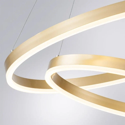 Подвесная люстра Arte Lamp SIREN A2548SP-75GO, 1хLED