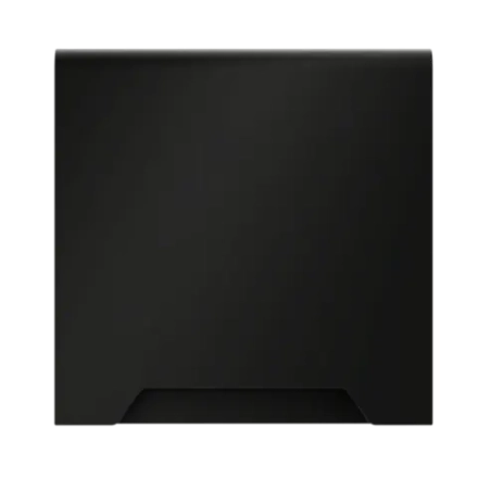 VLS000808 Накладка для розетки с заземлением, защитными шторками и крышкой, S70 (черный матовый). (ТМ Maytoni)