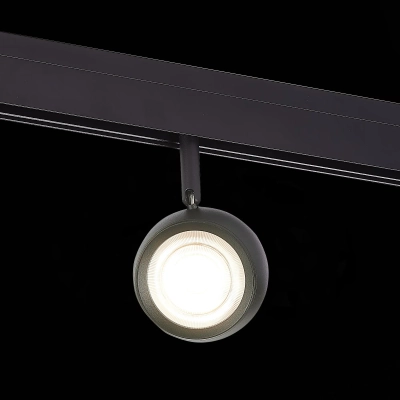 ST355.446.10 Магнитный трековый светильник Черный LED 1*10W 4000K 470Lm Ra>80 36° IP20 L120xW50xH176 48V