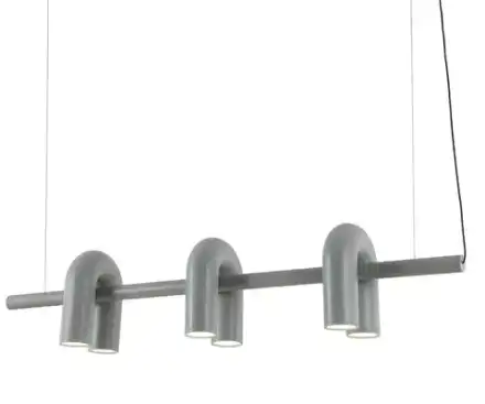 08465-3A,16 Подвес Канти серый w121*20 h150 Led 36W (3000-6000K)