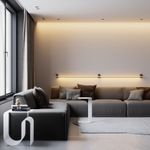 Module System Декоративная гибкая стойка без питания черный 85193/00