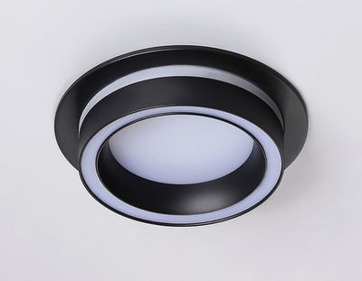 Светильник встраиваемый TN5241 BK черный GX53 D110*42