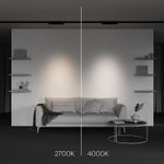 Трековый светильник Points Trinity 4000K 10Вт 30°, TR195-3-10W4K-M-B. TM Maytoni