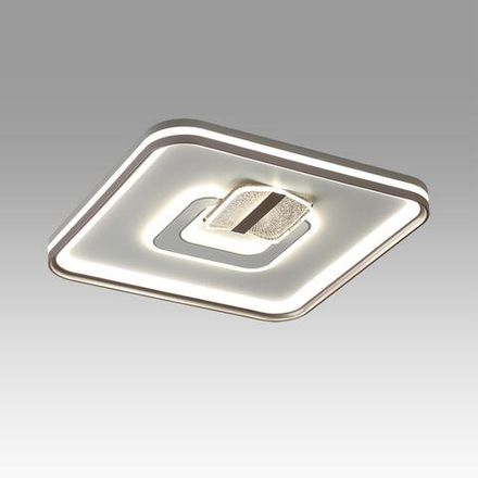 7786/85L PIKO LED SN Светильник металл/белый/бронза LED 85Вт 3000-6500K 490х490 IP20 пульт ДУ GEMINI