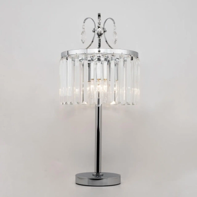 Citilux Инга CL335831 Настольная лампа хрустальная Хром