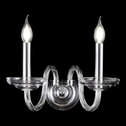 Бра Crystal Lux ARABESQUE AP2 CHROME 1092/402