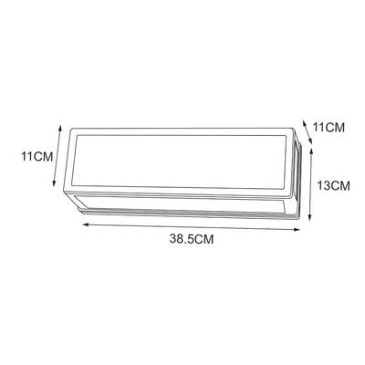 Уличный настенный светильник Arte Lamp ALPHARD A8526AL-2BK, 2хE27