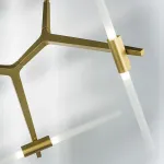 742063 Люстра STRUTTURA 6х6W (led) G9 ЗОЛОТО МАТОВЫЙ Lightstar