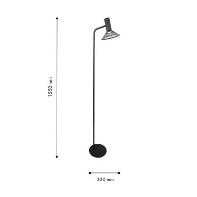 Торшер Metrics 4623-1F, 1*LED*6W, 660LM, 3000K. ТМ F-Promo