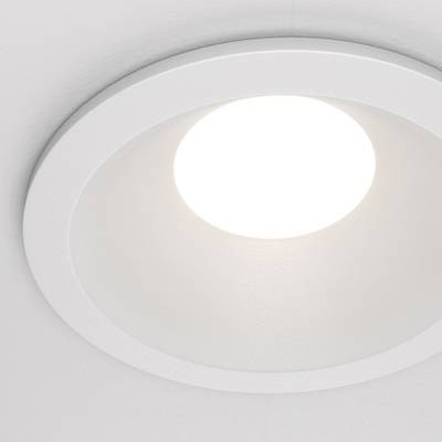 Встраиваемый светильник Зум / Zoom 1*GU10 10 Вт IP65, DL032-2-01W. TM Maytoni
