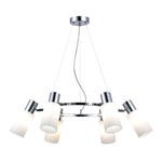 SLE1139-103-06 Люстра подвесная Хром/Белый E14 6*60W