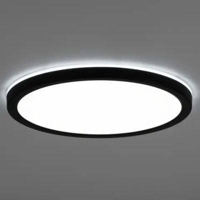 CL738241EL Бейсик Лайн Черный Св-к с пультом LED+RGB 30W