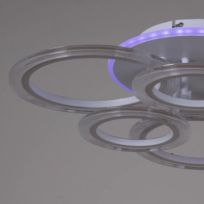 09812-3.3-3+3A WH (RGB) светильник потолочный Reluce, LED