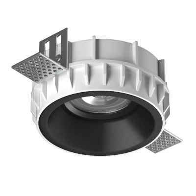G214607BMOD Светильник DOMINO ROUND под LED модуль/лампу МR16 ЧЁРНЫЙ (214610+214607+214007)