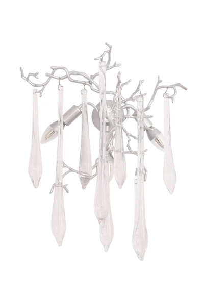Бра Crystal Lux REINA AP3 SILVER PATINA 3582/403