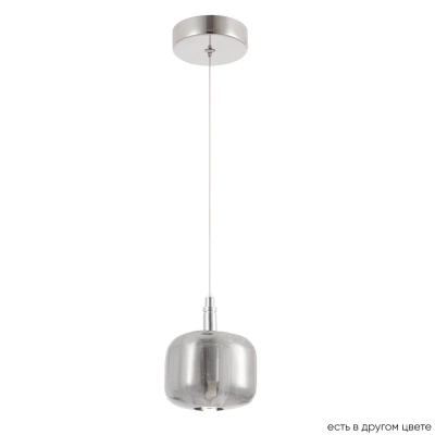 Светильник подвесной Crystal Lux BOX SP1 CHROME/SMOKE 1271/201