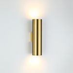 3833/2WB HIGHTECH ODL20 375 золотистый/металл Настенный светильник E27, LED max 7W 220V DARIO