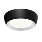7716/54L AVRA LED SN 24 Светильник металл/акрил/белый/черный LED 54Вт 3000-6500К D500 IP20 пульт ДУ CRONUS