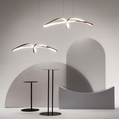 Подвесной светильник Изгиб / Curve 4000К 42Вт, MOD156PL-L52B4K. TM Maytoni