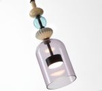 5046/12LA L-VISION ODL24 430 черный/фиолетовый/металл/стекло/керамика Подвес LED 12W 4000К 1400Лм PALLETA