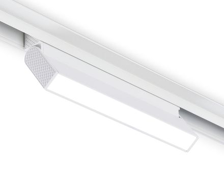 Светильник светодиодный трековый для шинопровода Magnetic GL4061 WH белый IP20 12W 4200K 48V 223*22*105