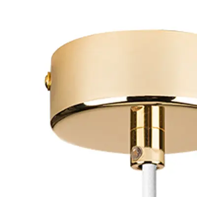 816016 Люстра DUMO 1х40W E14 БЕЛЫЙ МАТОВЫЙ/ЗОЛОТО Lightstar