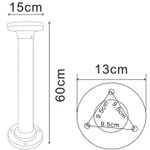 Ландшафтный светильник Arte Lamp AMSTERDAM A1212PA-1BK, 1хLED