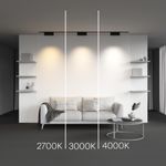 Трековый светильник Points Rot Levity 4000К 12Вт 30°, TR194-1-12W4K-M-B. TM Maytoni