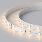 Светодиодная лента RT-A60-8mm 24V Warm2700 (7.2 W/m, IP20, 2835, 5m) (Arlight, Открытый)