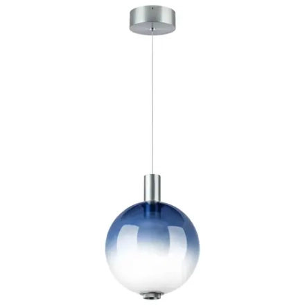 805405 Люстра COLORE LED 1х6W 320LM ЧЕРНЫЙ/СИНИЙ 3000K Lightstar