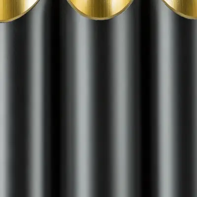 720807 Люстра SIENA 80х40W G9 ЧЕРНЫЙ/ЗОЛОТО Lightstar