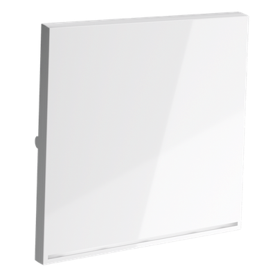 VLS000201 Клавиша для выключателя/переключателя одноклавишного с подсветкой, S70 (белый глянцевый). (ТМ Maytoni)