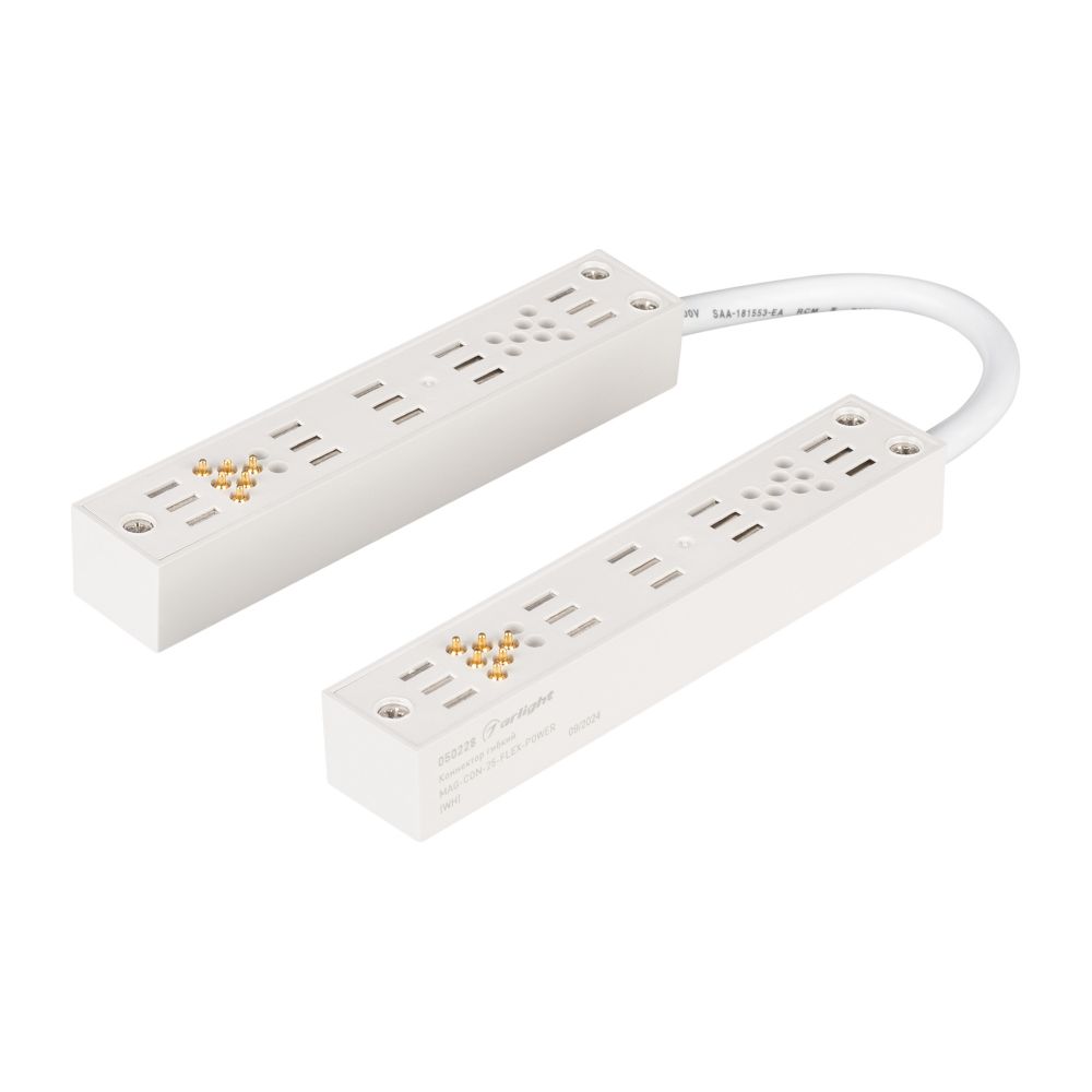 Коннектор гибкий MAG-CON-25-FLEX-POWER (WH) (Arlight, IP20 Пластик, 5 лет) Коннектор гибкий MAG-CON-25-FLEX-POWER (WH) (Arlight, IP20 Пластик, 5 лет)